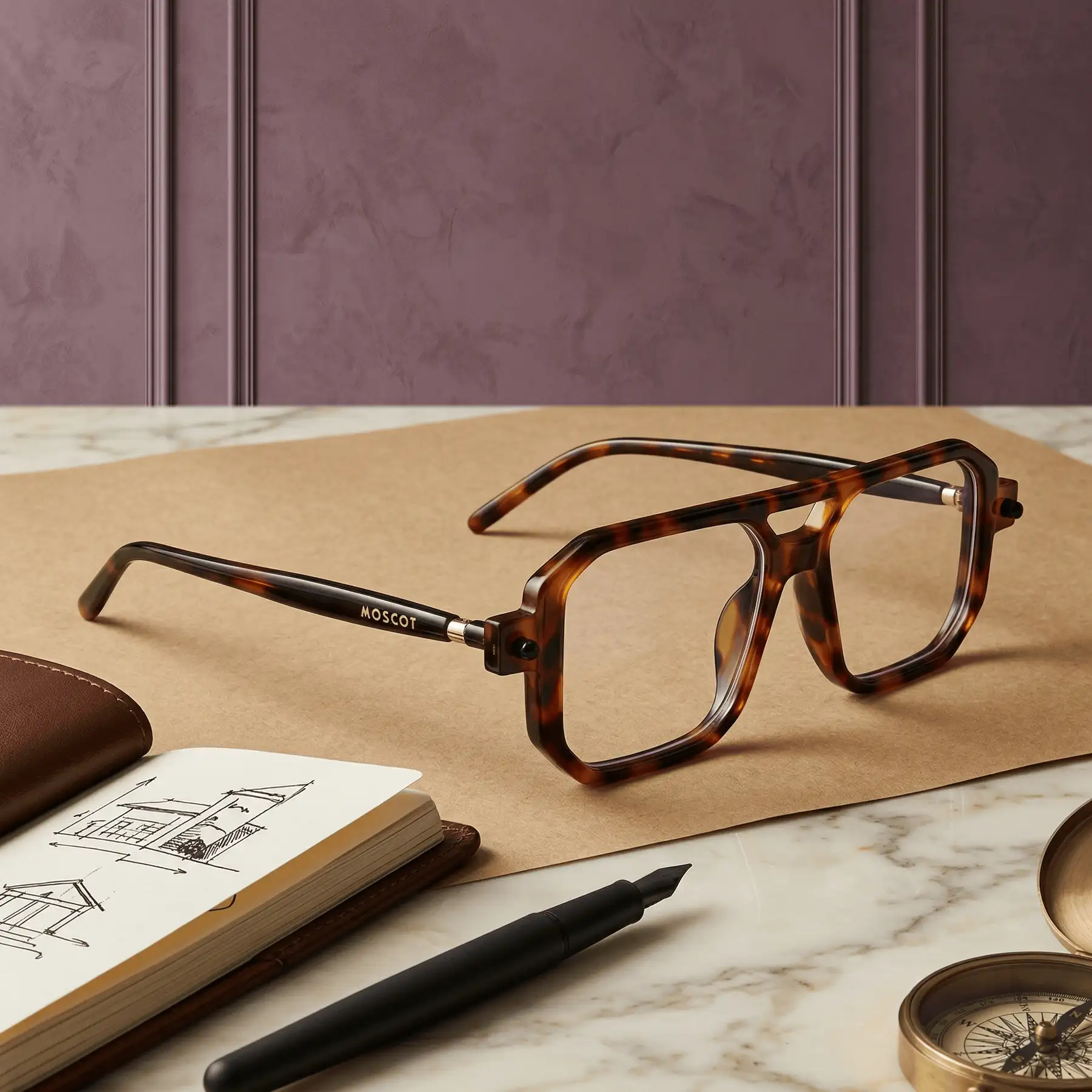 Moscot Classic Frame Glass