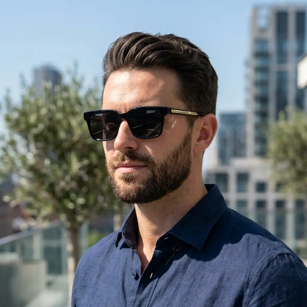 Premium Black Classic Sunglasses