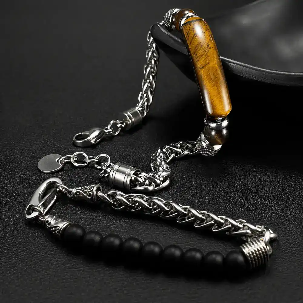 Bracelet Combo 1 [Brown + Black]
