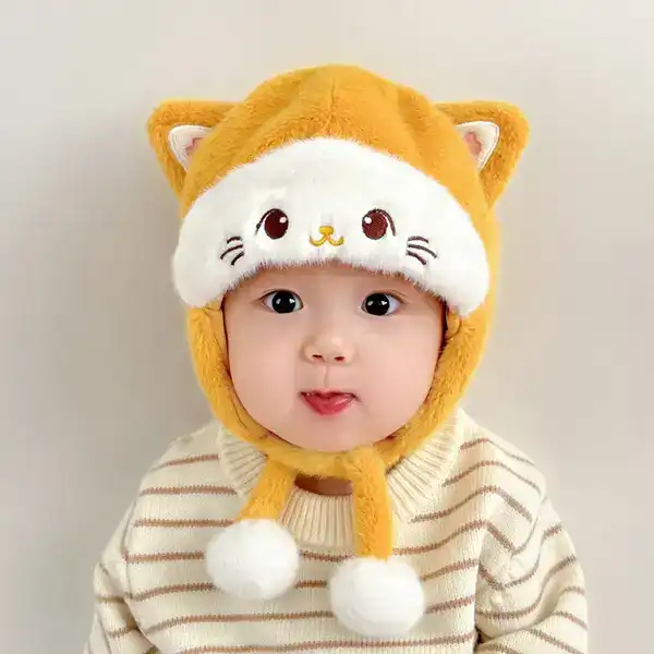 Cute Winter Baby Ear Protection Hat